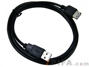 1.8米黑色AM/AF USB2.0延長線批發指南 深圳商易電腦配件批發網的專業選擇